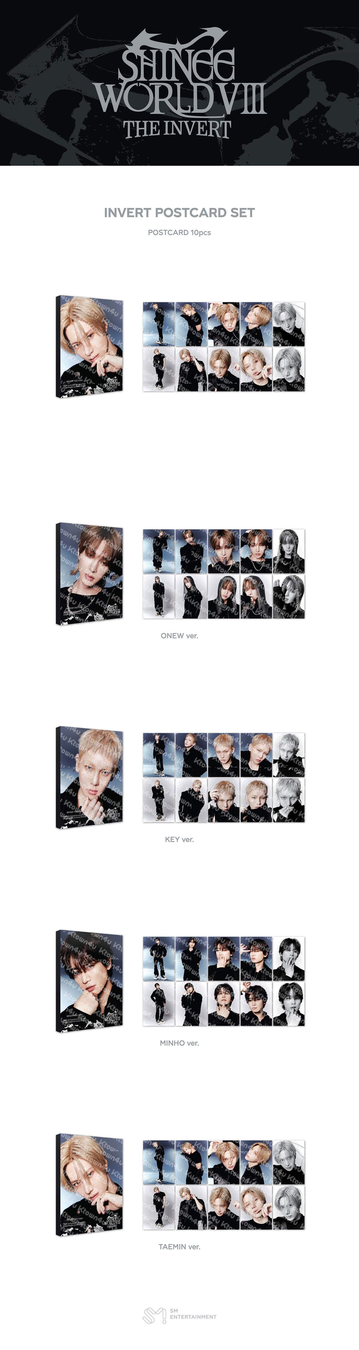 SHINee - [THE INVERT] (2026 SHINee WORLD VIII MD POSTCARD SET