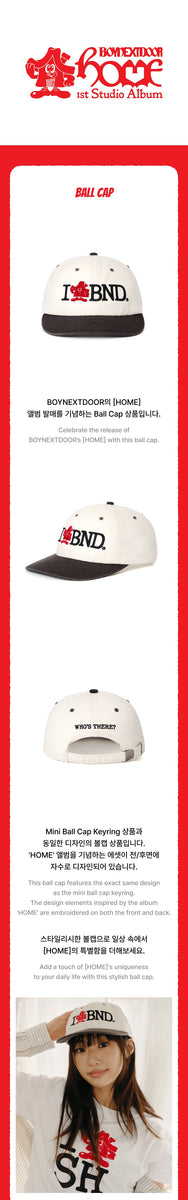 BOYNEXTDOOR - [HOME] (1st Studio Album OFFICIAL MD Ball Cap
