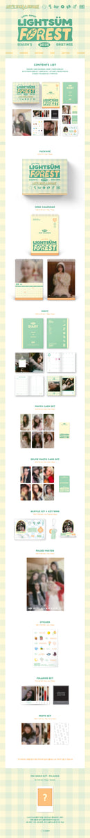 LIGHTSUM - [LIGHTSUM FOREST] 2025 SEASON'S GREETINGS