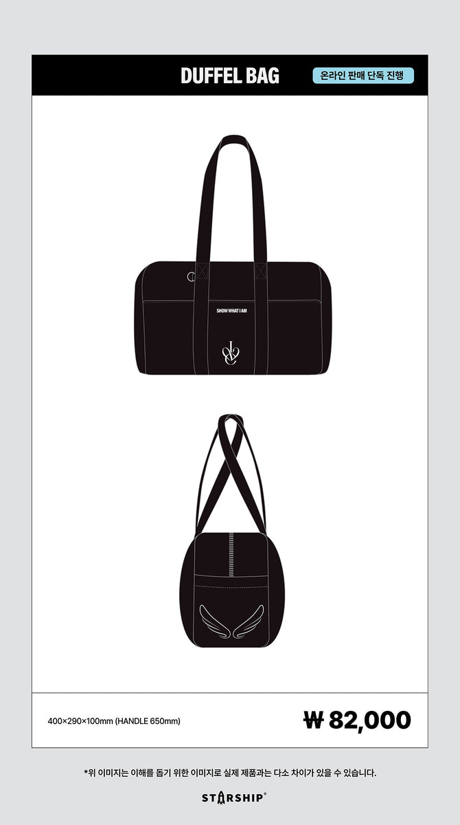 IVE - [SHOW WHAT I AM] WORLD TOUR OFFICIAL MD DUFFEL BAG