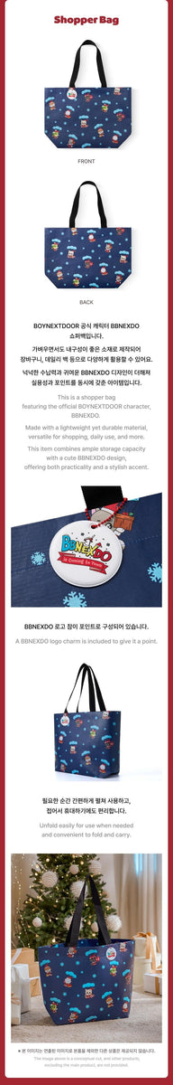 BOYNEXTDOOR - [BBNEXDO is Coming to Town] OFFICIAL MD Shopper Bag
