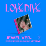 IVE - [LOVE DIVE] 2nd Single Album LIMITED Edition Jewel Case REI Version
