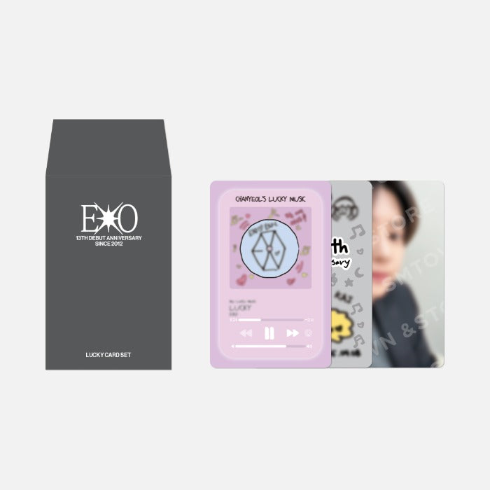 EXO - [13TH ANNIVERSARY MD] LUCKY CARD SET – kpopalbums.com