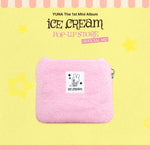 (PRE-ORDER) YUNA - [Ice Cream] POP-UP STORE MD ILLUST FUR POUCH