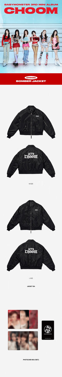BABYMONSTER - [CHOOM] (3RD MINI ALBUM MD BOMBER JACKET