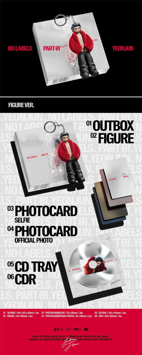 YEONJUN - [NO LABELS: PART 01] FIGURE Version – kpopalbums.com