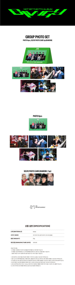 NCT 127 - [NEO LOST&FOUND CENTER] (7th Album POP-UP MD GROUP PHOTO