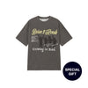 QWER - [BORN 2 ROCK] 2nd Anniversary MD T-Shirt (Charcoal)