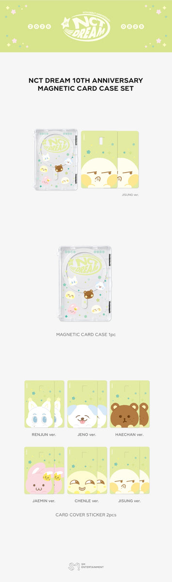 NCT DREAM - [10th ANNIVERSARY] (OFFICIAL MD MAGNETIC CARD CASE SET