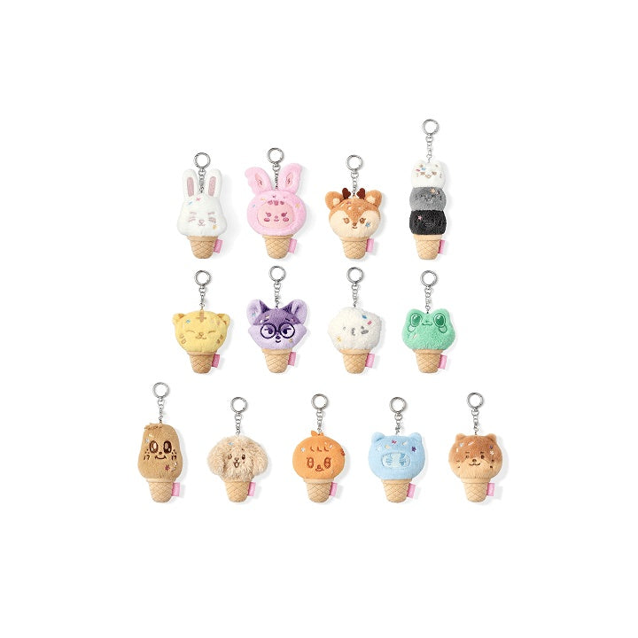 SEVENTEEN - [Ice Cream with MINITEEN] (OFFICIAL MD Face Keyring