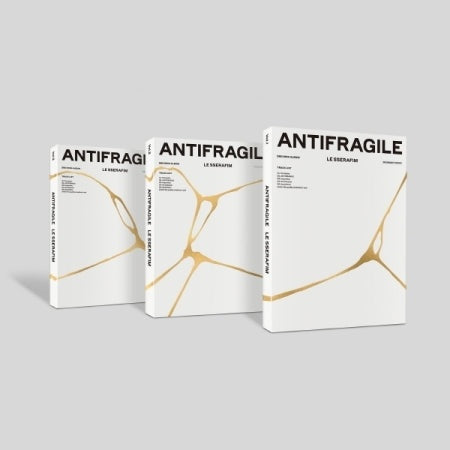 LE SSERAFIM - [ANTIFRAGILE] (2nd Mini Album 3 Version SET