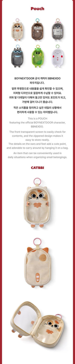 BOYNEXTDOOR - [BBNEXDO is Coming to Town] OFFICIAL MD Pouch