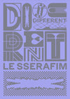 LE SSERAFIM - [DIFFERENT] Japan 4th Single Album LIMITED Edition OFFBEAT CLOVE Version