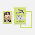 TEN - [ARTIST BIRTHDAY] OFFICIAL MD PARTY CARD