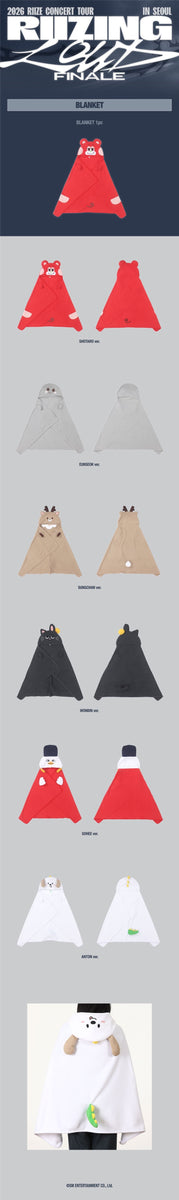 RIIZE - [RIIZING LOUD] CONCERT TOUR FINALE IN SEOUL MD BLANKET