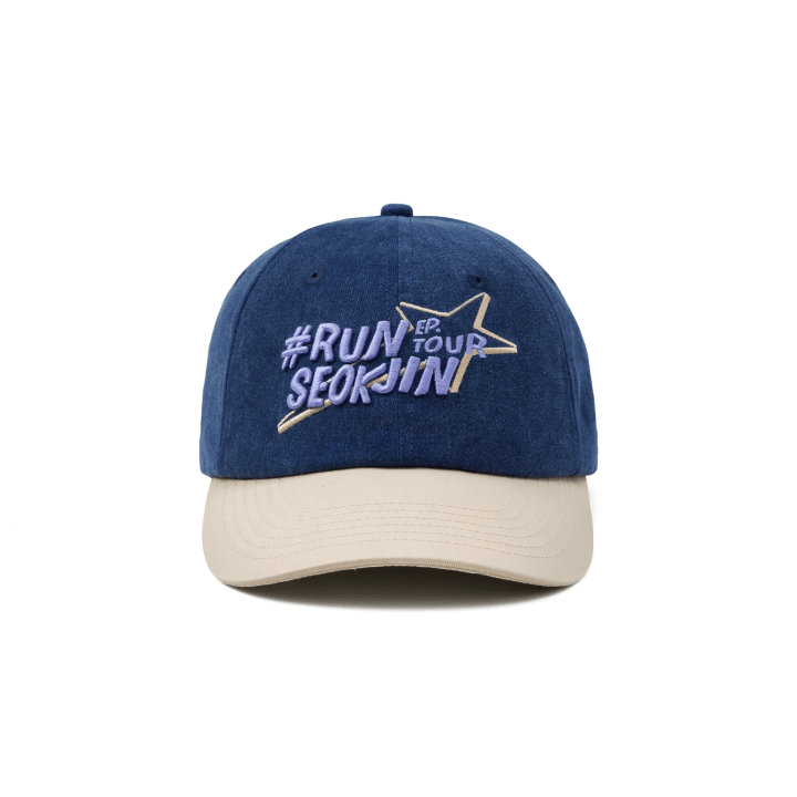 RUNSEOKJIN_EP.TOUR in U.S. 限定キャップ BTS - [#RUNSEOKJIN_EP.TOUR] OFFICIAL MD Ball Cap