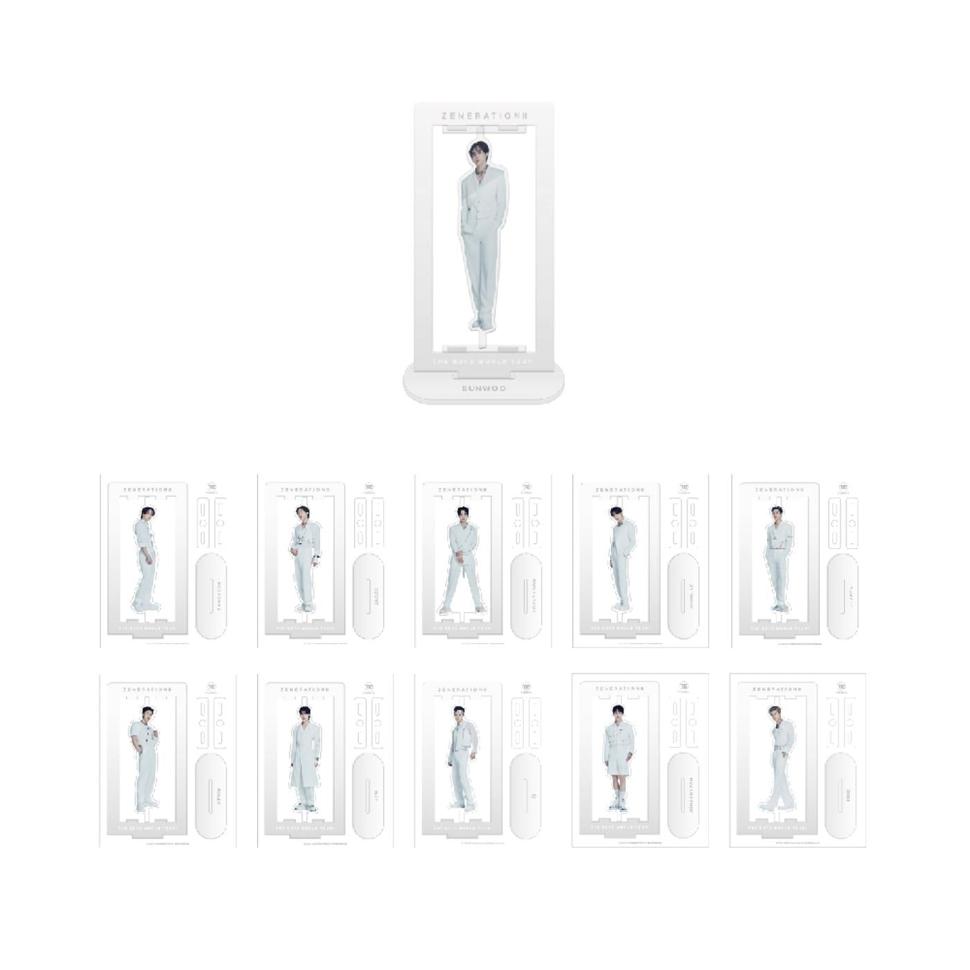 THE BOYZ - T-Shirt [WORLD TOUR : ZENERATION2 Official MD