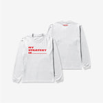 TWICE - [STRATEGY POP-UP In SEOUL] OFFICIAL MD LONG SLEEVE T-SHIRT LOGO Ver.