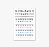 XLOV - [Serving-X] ASIA TOUR IN SEOUL OFFICIAL MD NAIL STICKERS