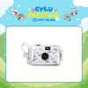 LUCY - [CYLU FESTIVAL in LUCY ISLAND] CHARACTER POP-UP MD REUSABLE FILM CAMERA w/WATERPROOF CASE