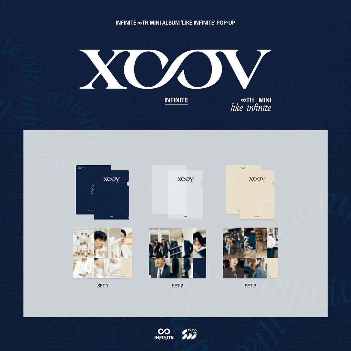 INFINITE LIKE INFINITE POP UP STORE MD L HOLDER MINI POSTER infinite-like-infinite-pop-up-store-md-l-holder-mini-poster