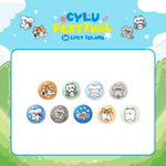 (PRE-ORDER) LUCY - [CYLU FESTIVAL in LUCY ISLAND] CHARACTER POP-UP MD PIN BUTTON SET