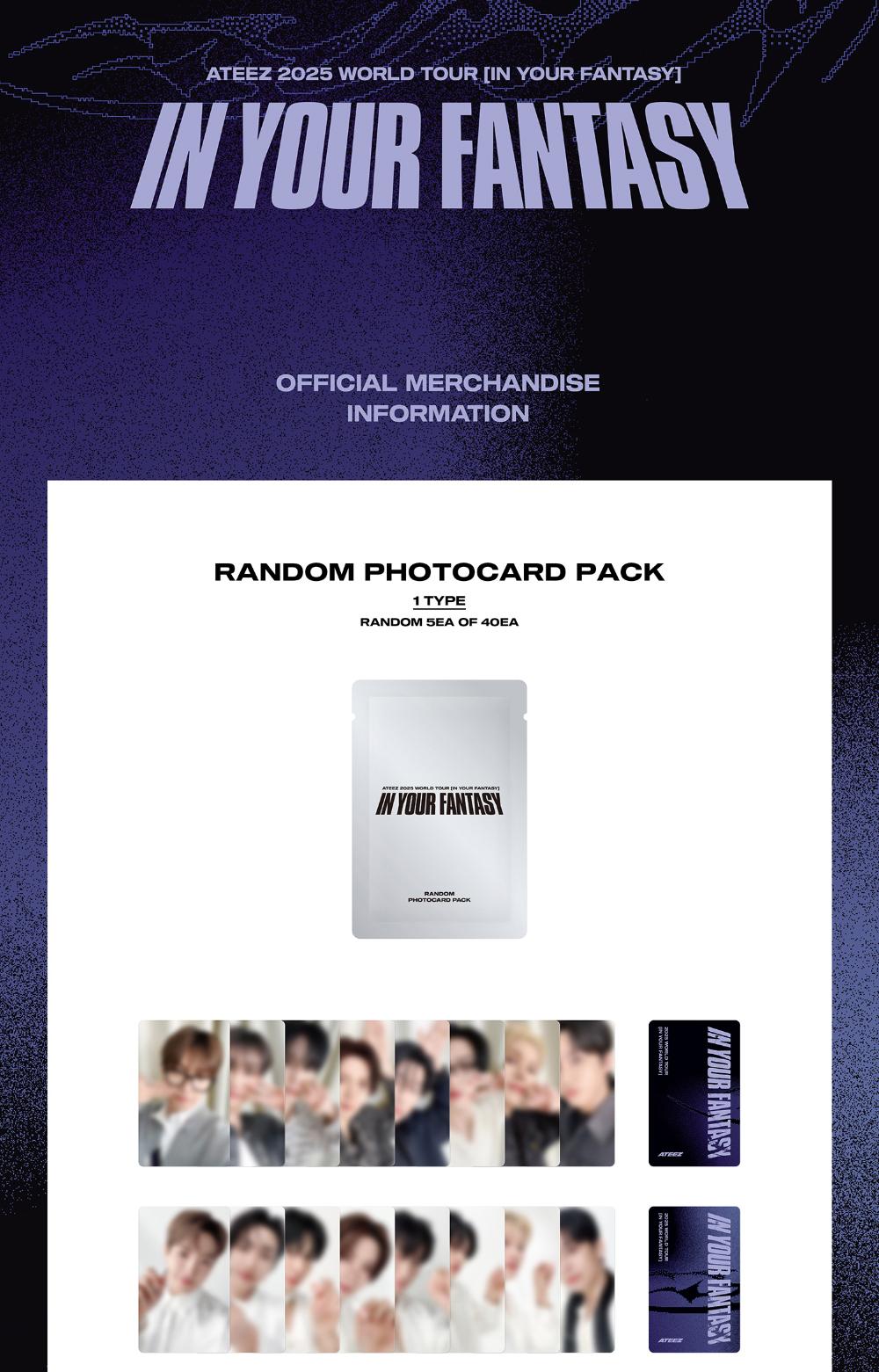 ATEEZ - [IN YOUR FANTASY] IN INCHEON 2025 WORLD TOUR MD