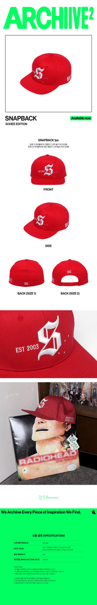RIIZE - [ARCHIIVE²] (2026 POP-UP OFFICIAL MD SNAPBACK (SOHEE
