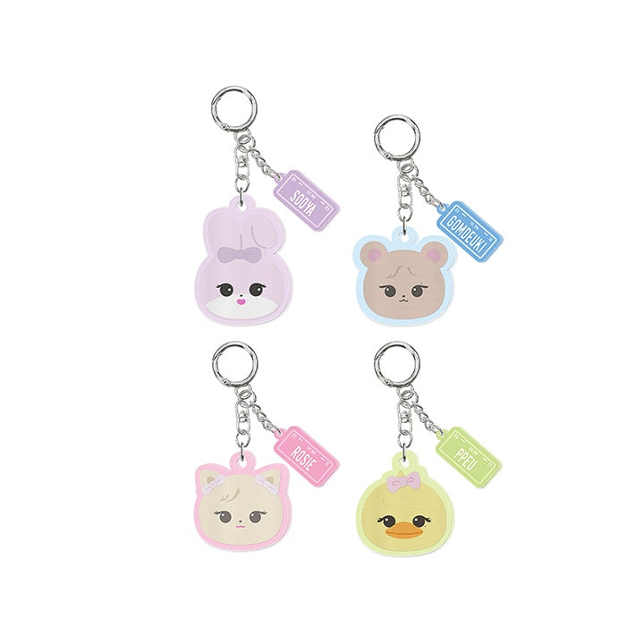 【ソウルポップアップ限定】BLACKPINK キーホルダー　jump 4体セット BLACKPINK - [JUMP POPUP] (OFFICIAL MD CHARACTER LENTICULAR KEYRING