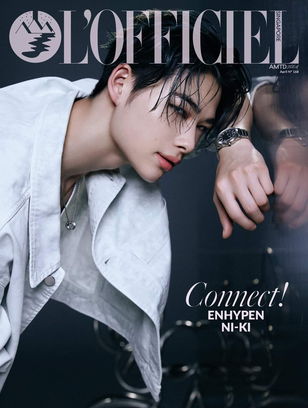 L'OFFICIEL - 2024.04 ENHYPEN NI-KI C Type – kpopalbums.com