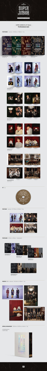 Super Junior - [The Renaissance] (10th Album THE RENAISSANCE STYLE