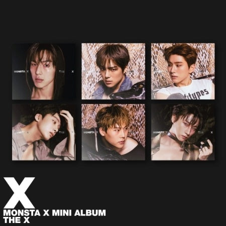 MONSTA X - [THE X] 13th Mini Album DIGIPACK LIMITED 6 Version SET