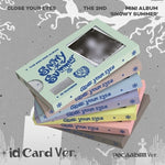 CLOSE YOUR EYES - [SNOWY SUMMER] 2nd Mini Album POCAALBUM ID CARD RANDOM Version