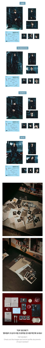 ENHYPEN - [BLOOD SAGA] (WORLD TOUR MD Profile Photo Set