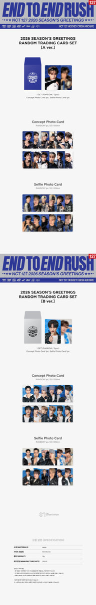 NCT 127 - [2026 SEASON'S GREETINGS] (OFFICIAL MD RANDOM TRADING