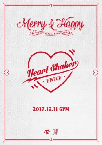 TWICE サイン Merry&happy 트와이스 | TWICE 1ST ALBUM REPACKAGE [ MERRY & HAPPY ] - Music Plaza