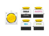 QWER - [ROCKATION : ROCKET LAUNCH!!] 2nd TOUR MD LAUNCH BUTTON CLICKER KEYCHAIN