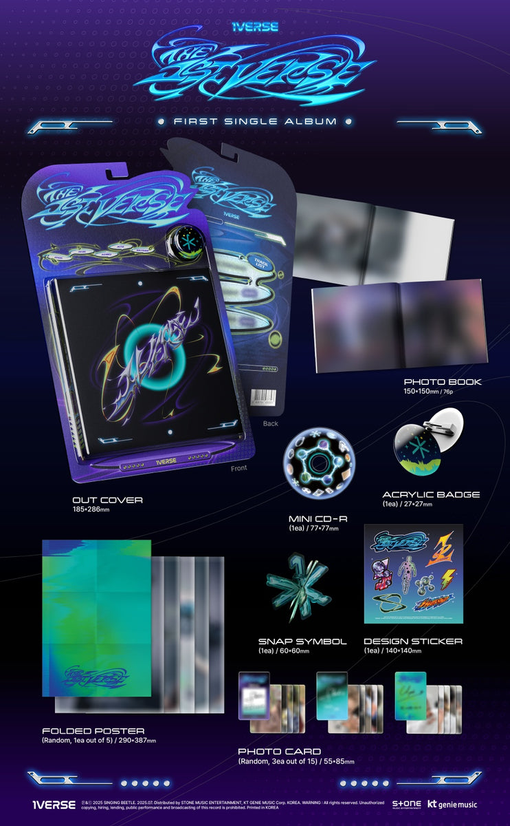 1VERSE - [THE 1ST VERSE] 1st Single Album – kpopalbums.com