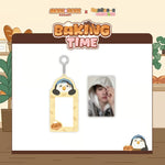 (PRE-ORDER) DOH KYUNG SOO - [ZZirang-e & Charles X MoriBori Bakery] BAKING TIME POP-UP STORE MD ZZirang-e PHOTO CARD KEYRING