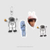 KANGMIN - [JUMP BOY LIVE] KITZ Drama OFFICIAL MD ACRYLIC KEY CHAIN & STICKER SET