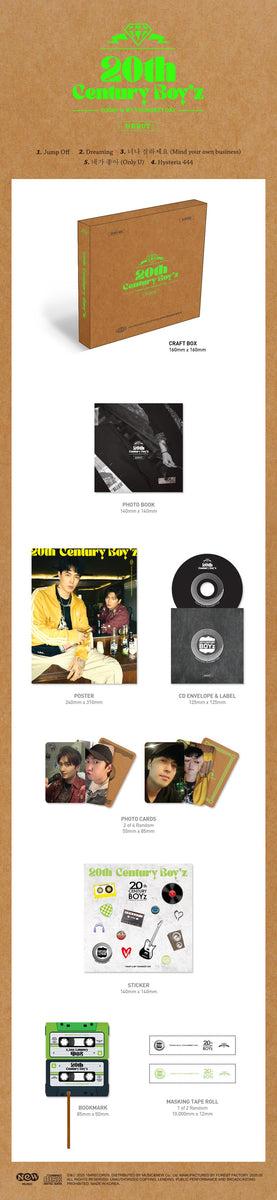 20TH CENTURY BOY'Z - [TODAY is MY YOUNGEST DAY] DEBUT Mini