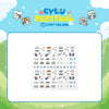 LUCY - [CYLU FESTIVAL in LUCY ISLAND] CHARACTER POP-UP MD MICRO DECO STICKER