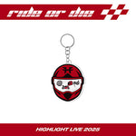 (PRE-ORDER) HIGHLIGHT - [RIDE OR DIE] LIVE 2025 MD ACRYLIC SHAKER KEY RING