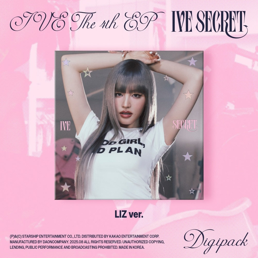 IVE - [IVE SECRET] 4th Mini Album DIGIPACK LIZ Version