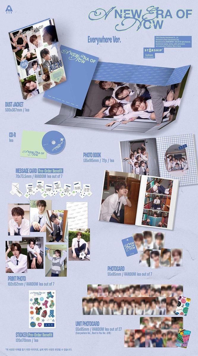 AEN - [A NEW ERA OF NOW] 1st EP Album 3 Version (ALWAYS +