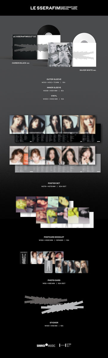 K-POP・アジア EASY-CRAZY-HOT SPECIAL VINYL CARBONBLACK EASY-CRAZY-