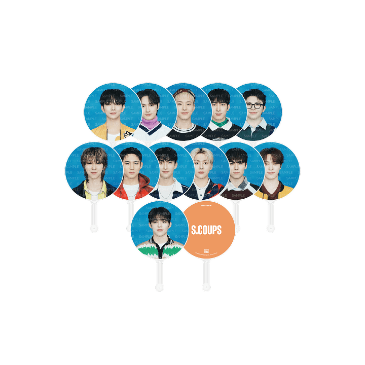 SEVENTEEN 2023 Caratland うちわ エスクプス ケレン SEVENTEEN CARAT LAND 2023 ケレン エスクプス うちわ