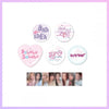 SAY MY NAME - [&Our Vibe] 3RD EP ALBUM POP-UP MD PIN BUTTON SET