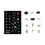 82MAJOR - [82DE WORLD] 1st FANMEETING OFFICIAL MD LIGHT STICK DECO STICKER PACK