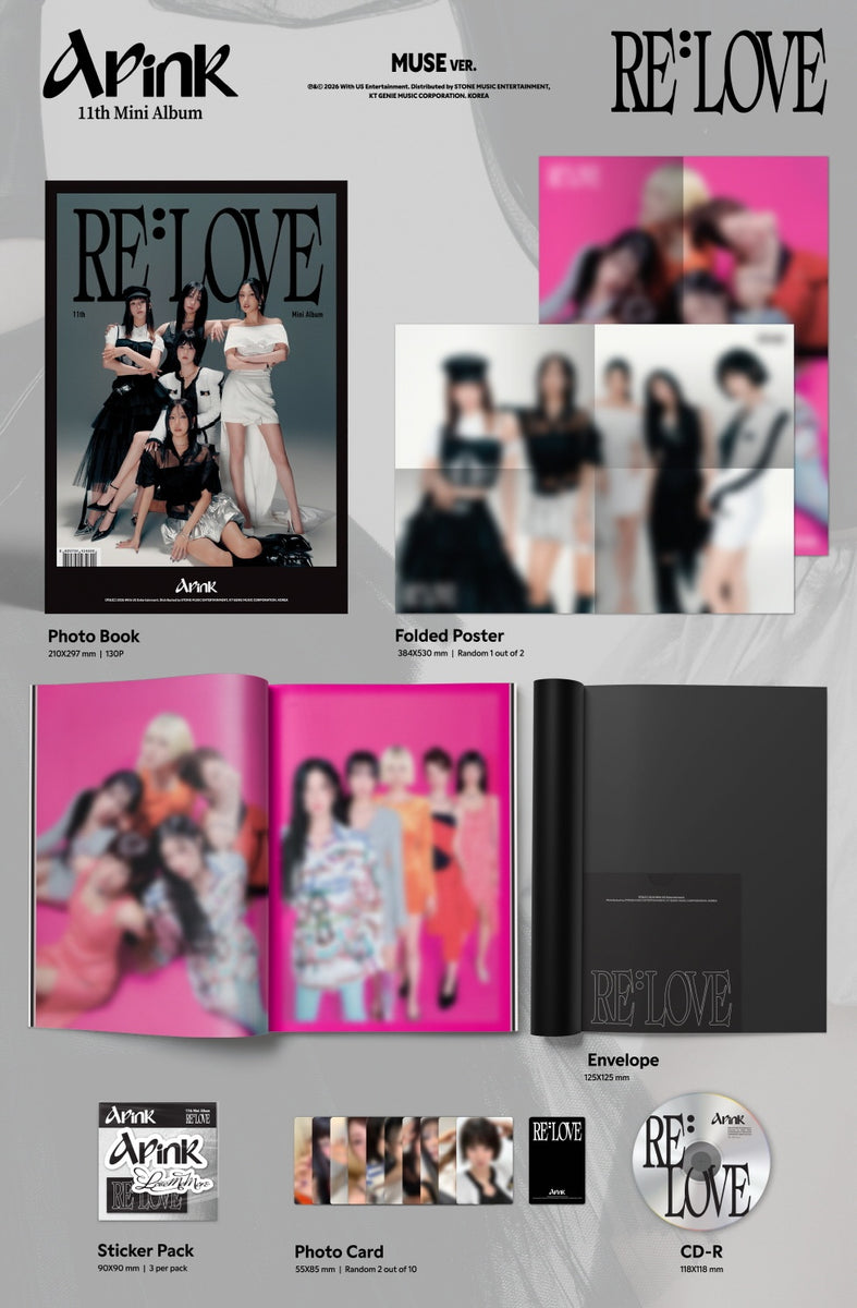 APINK RE:LOVE MAKESTAR 特典　ウンジ　2セット Apink - RE : LOVE – Kpop Planet Global